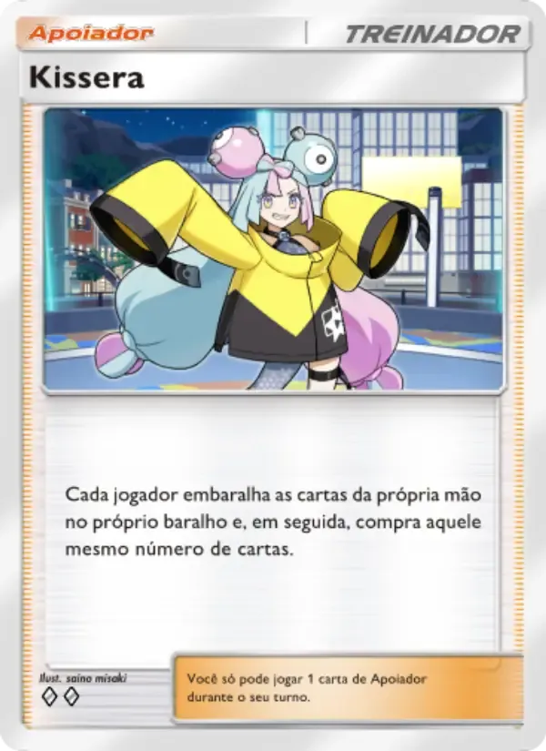 Iono card in Portuguese