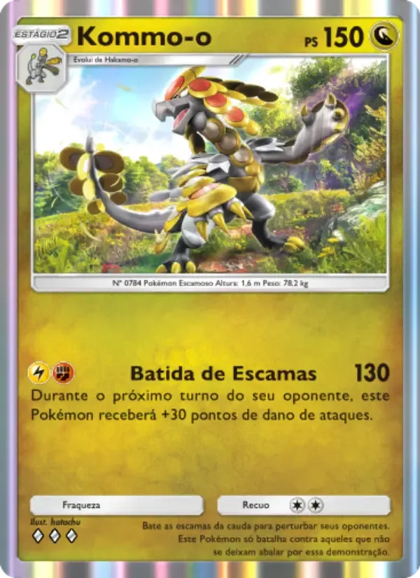 Kommo-o card in Portuguese