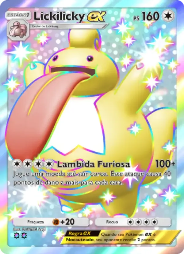 Carta de Lickilicky ex en Portugués