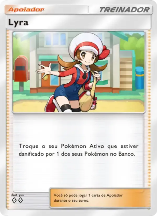 Lyra card in Portuguese