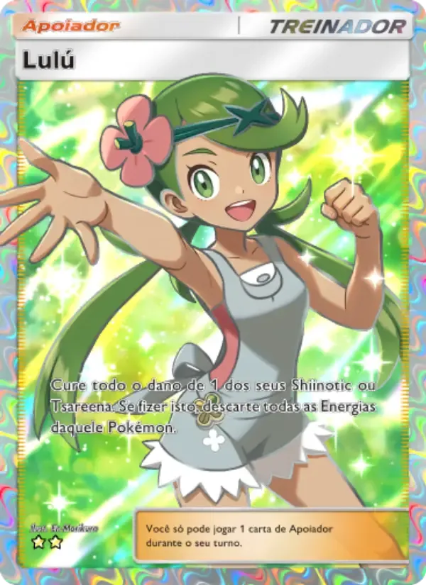 Mallow card in Portuguese