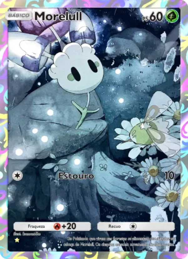 Morelull card in Portuguese