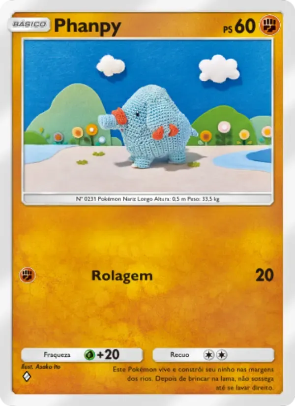 Карта Phanpy на языке Португальский