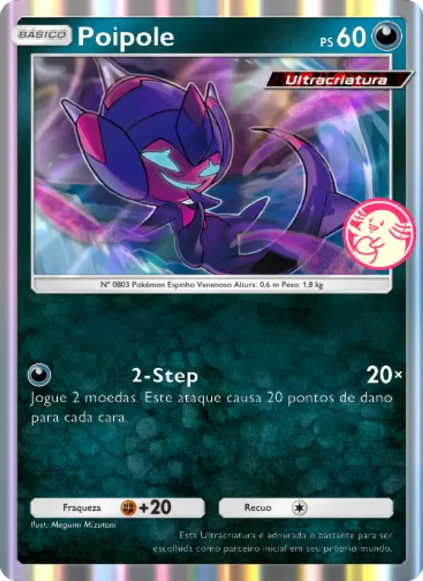 Poipole card in Portuguese