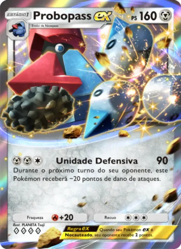 Probopass ex card in Portuguese