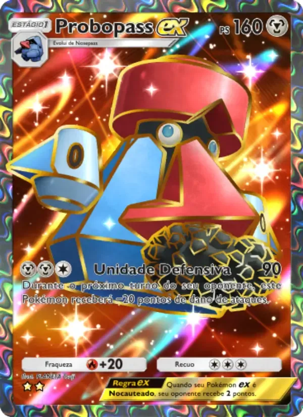 Probopass ex card in Portuguese