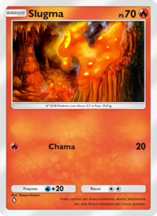 Slugma (A2-025)  Pokmon TCG Pocket Card | PocketCards.net