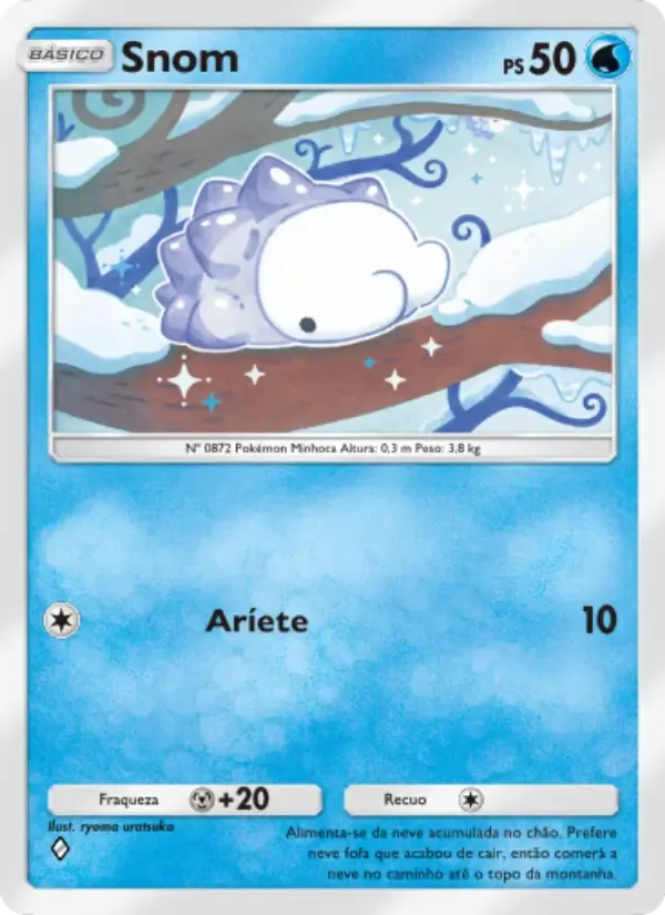 Snom card in Portuguese