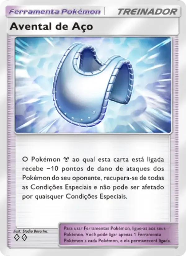 Steel Apron card in Portuguese
