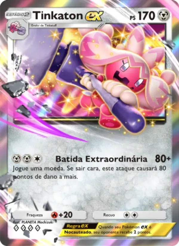Tinkaton ex card in Portuguese