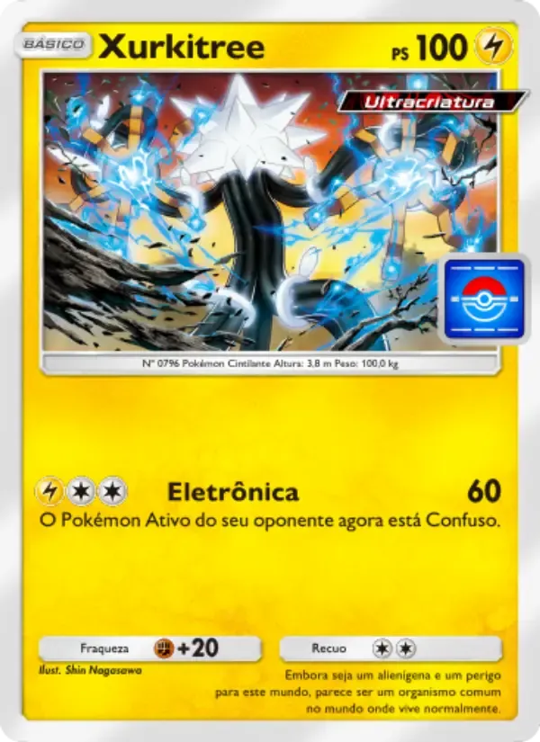 Xurkitree card in Portuguese