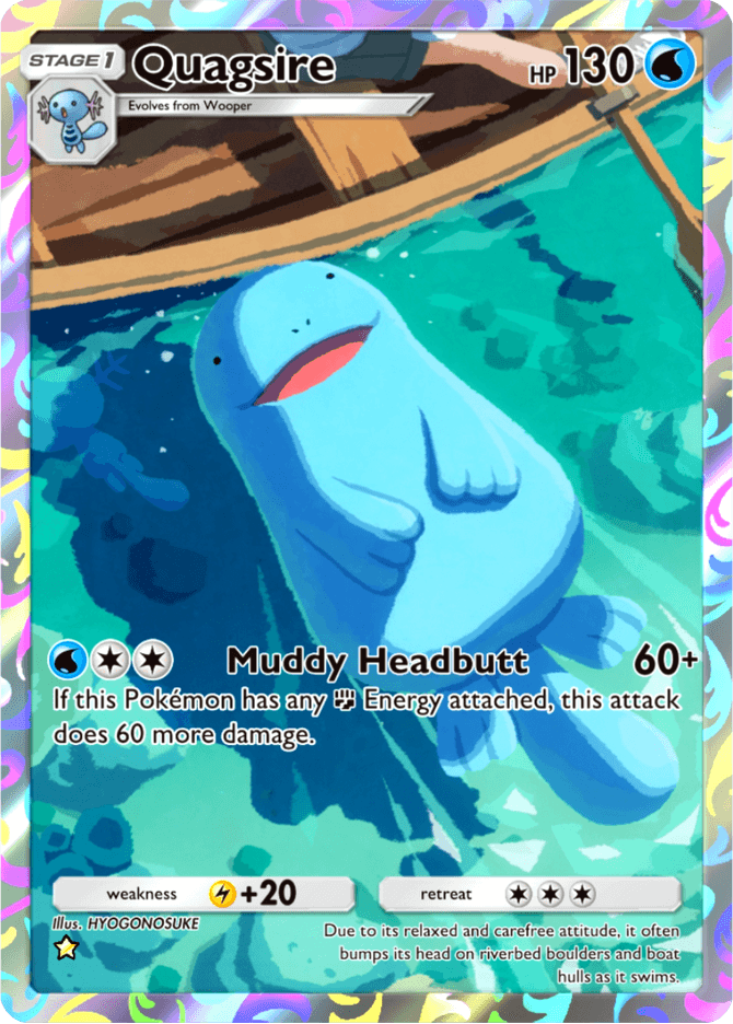 Quagsire card by HYOGONOSUKE