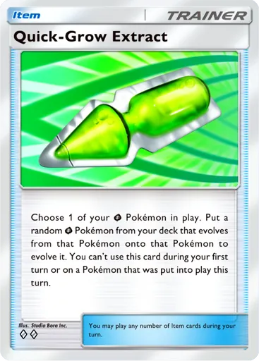 Quick-Grow Extract (b1a-067) card in Pokémon TCG Pocket