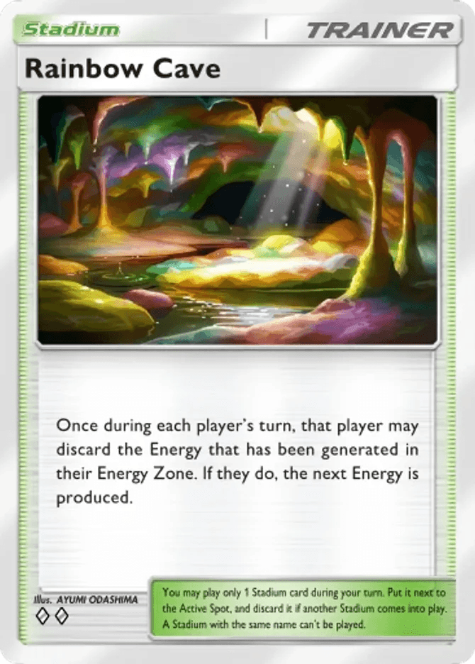 Rainbow Cave (B4-155) — Pokémon TCG Pocket Card | PocketCards.net