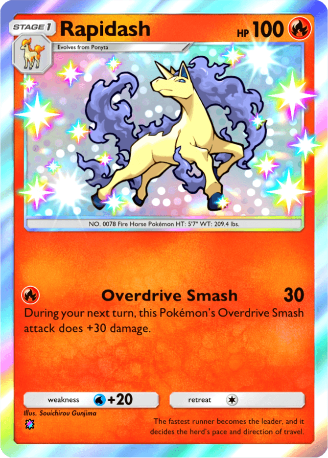 horse pokemon cards - Rapidash (15/83) Mint / near mint condition trading card Rapidash Cards in Pokmon TCG