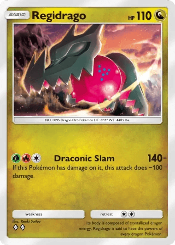 Regidrago (b4a-057) card in Pokémon TCG Pocket