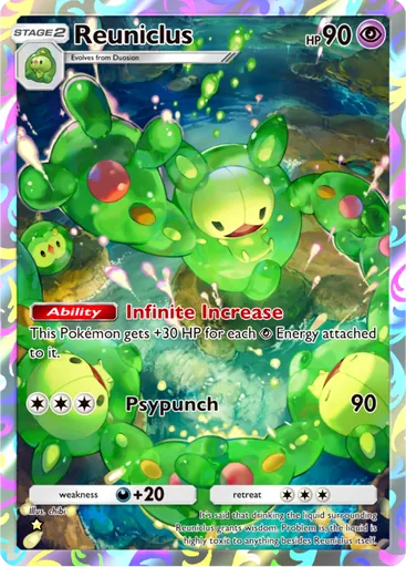 Reuniclus (b1a-072) card in Pokémon TCG Pocket