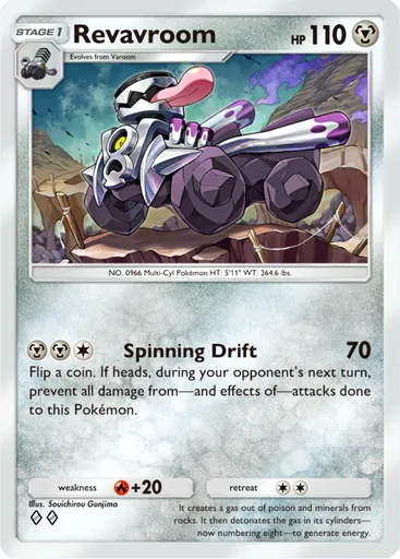 Revavroom (a2b-056) card in Pokémon TCG Pocket