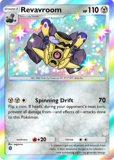 Revavroom (a2b-106) card in Pokémon TCG Pocket