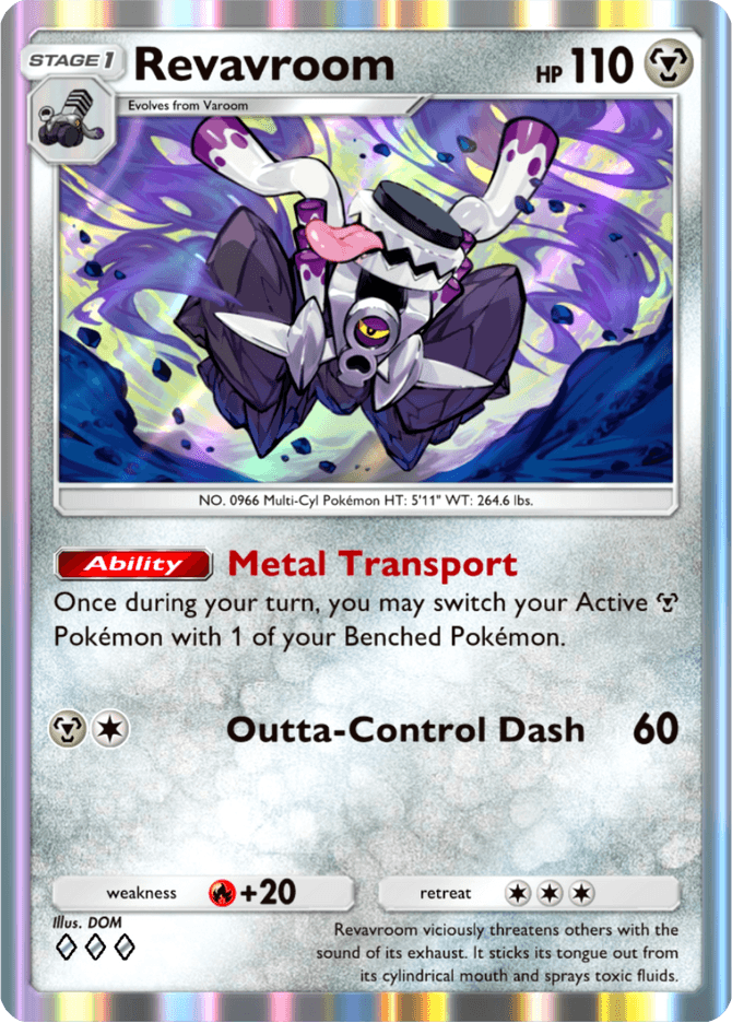 b2b pokemon cards Revavroom (B2b-050) — Pokémon TCG Pocket Card