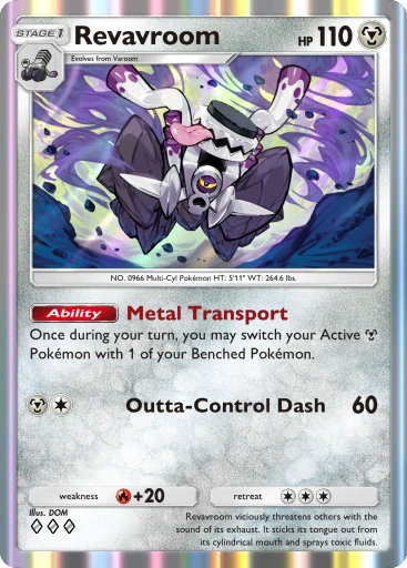 Revavroom card from Mega Shine (B2b)
