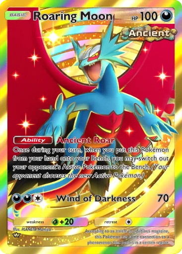 Carte Crown Rare Roaring Moon de Paradox Drive (B3a)