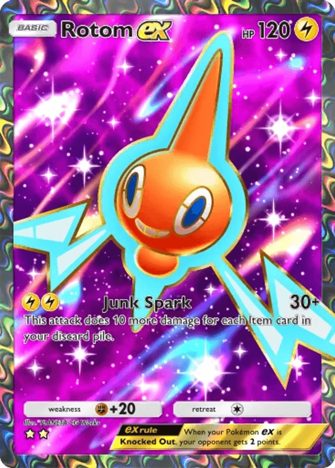 Rotom ex (b4-184) card in Pokémon TCG Pocket