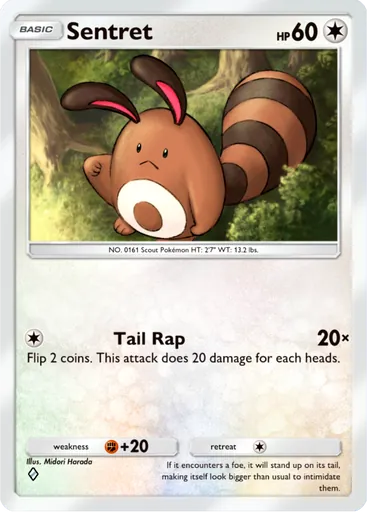 Sentret Cards Pokmon TCG Pocket | PocketCards.net Sentret Cards Pokmon TCG Pocket | PocketCards.net