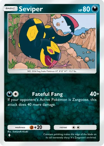 Seviper (a4a-048) card in Pokémon TCG Pocket
