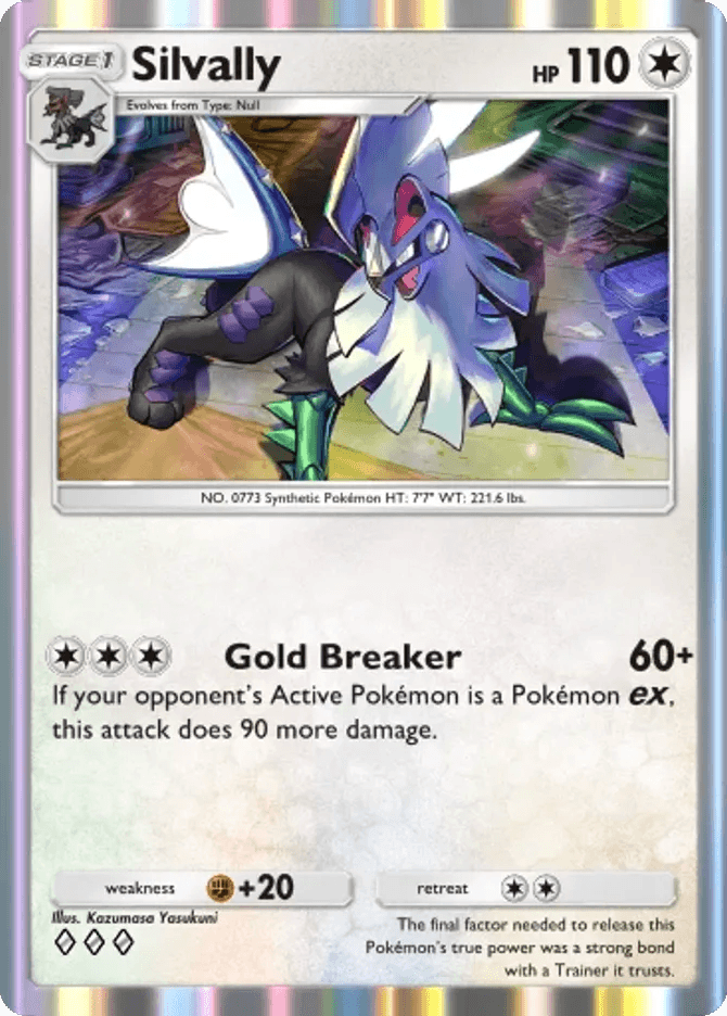 Silvally (b4-144) card in Pokémon TCG Pocket