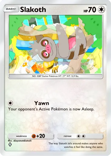 Slakoth Cards  Pokmon TCG Pocket | PocketCards.net