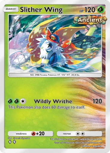 Slither Wing (b3a-004) card in Pokémon TCG Pocket