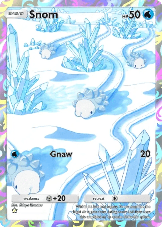Snom card by Shinya Komatsu