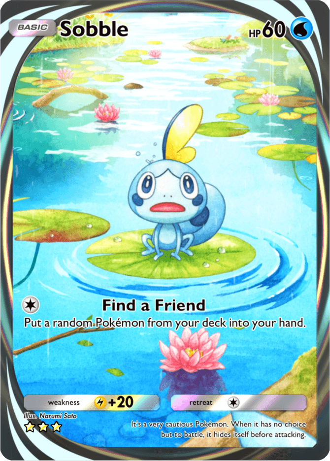Sobble card by Narumi Sato