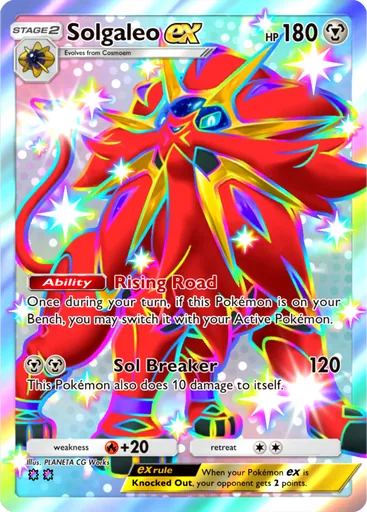 Solgaleo ex (b1a-101) card in Pokémon TCG Pocket