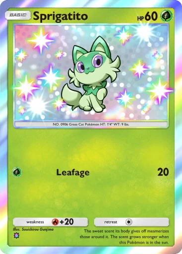 Sprigatito (B2a-116) PTCGP | PocketCards.net Sprigatito (B2a-116) PTCGP | PocketCards.net