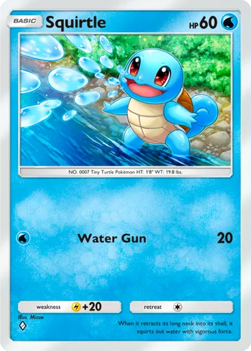 Squirtle (a1-053) card in Pokémon TCG Pocket