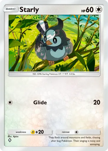 Starly (a2a-066) card in Pokémon TCG Pocket