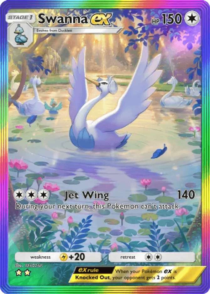 Swanna ex card by HACCAN