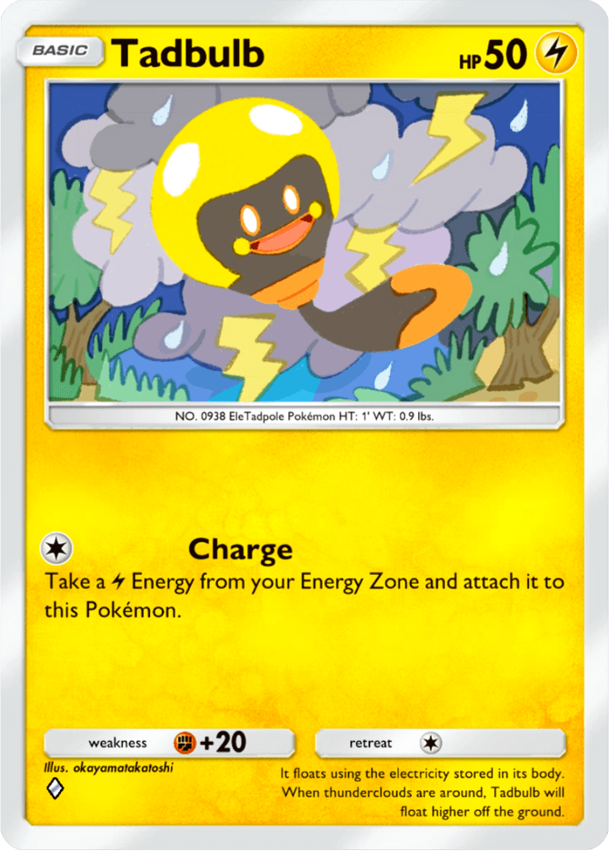 Tadbulb card by okayamatakatoshi