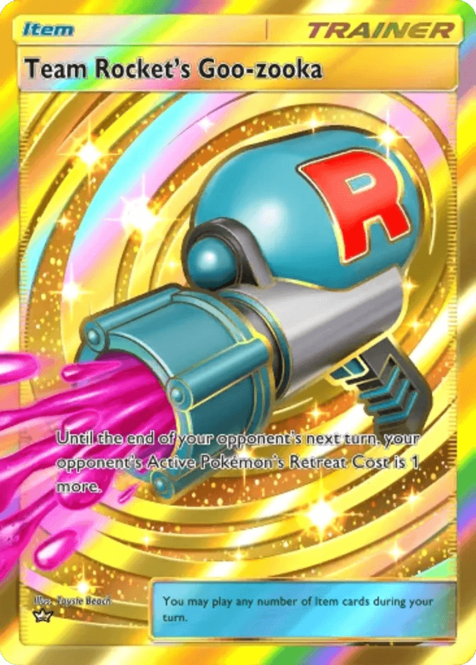 การ์ด Team Rocket's Goo-zooka โดย Toyste Beach