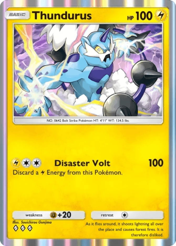 Thundurus (b4-059) card in Pokémon TCG Pocket
