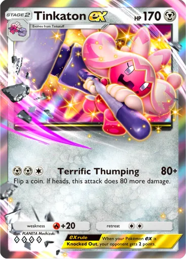 Tinkaton ex (a2b-054) card in Pokémon TCG Pocket