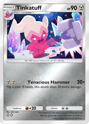 Tinkatuff (a4b-265) card in Pokémon TCG Pocket
