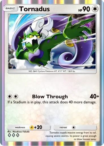 Tornadus (b2-138) card in Pokémon TCG Pocket