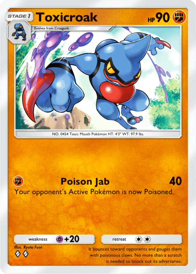 toxicroak pokemon card value ex 232/198 Ultra Rare Scarlet & Violet Part of the community Toxicroak (swsh8-166) - PokemonCard
