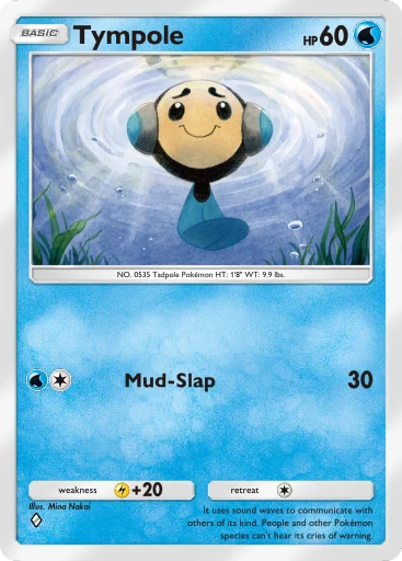 Tympole (b1-063) card in Pokémon TCG Pocket