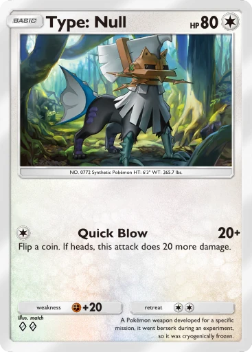 Type: Null (a4b-300) card in Pokémon TCG Pocket