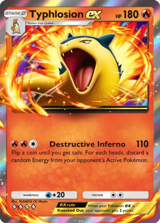 Typhlosion ex (b4-026) card in Pokémon TCG Pocket
