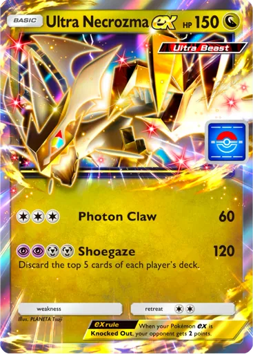 Ultra Necrozma ex (pa-081) card in Pokémon TCG Pocket